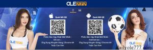 Quét mã QR để tải app ole777 về điện thoại